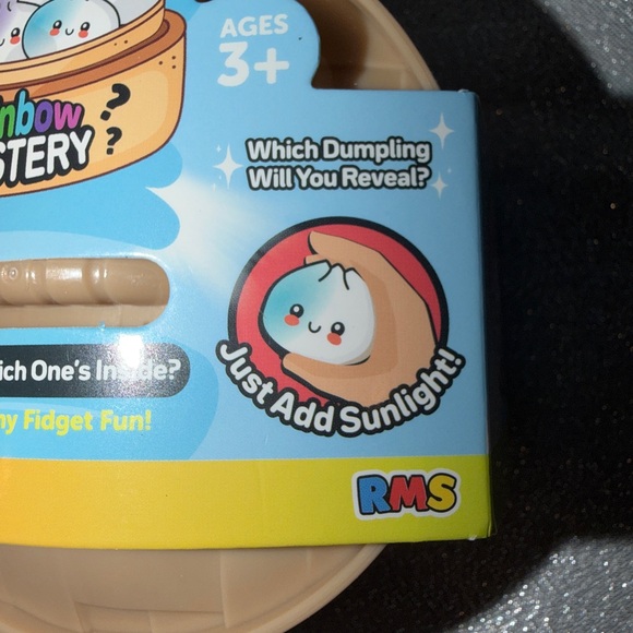 One (1) Rainbow Mystery Squishy Bun Dumpling - Just Add Sunlight Series - Picture 2 of 6